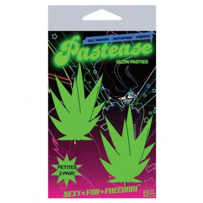 Pastease Petites Glow in the Dark Leaf O S 2 Pack