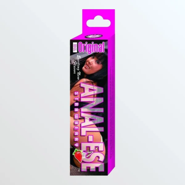 Anal-Ese Strawberry Numbing Anal Lubricant | 0.5 Oz (15ml)