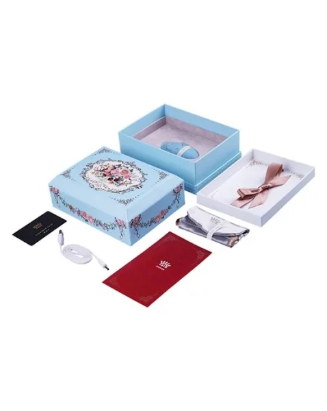 Zalo Jeanne Personal Massager - Blue - 3.7 Inch