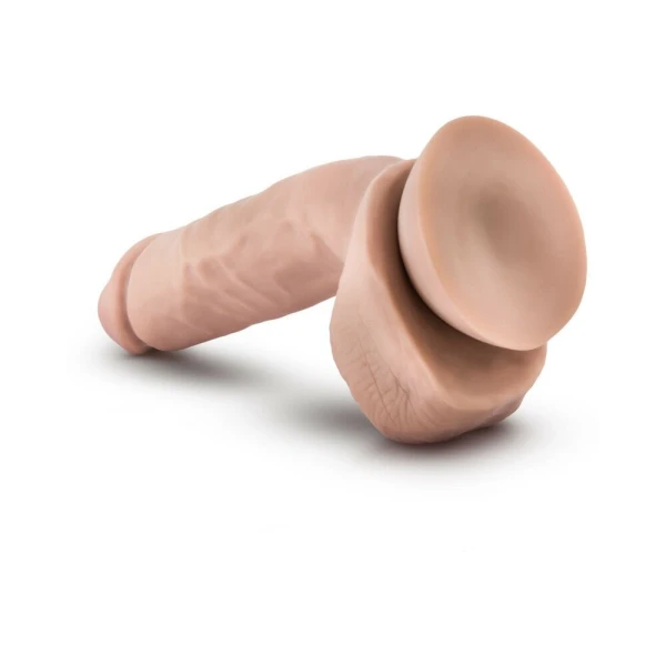 X5 Plus - 8.5 Inch Cock With Realistic Balls - Vanilla