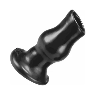 Pighole Deep 1 Hollow Plug Black Small
