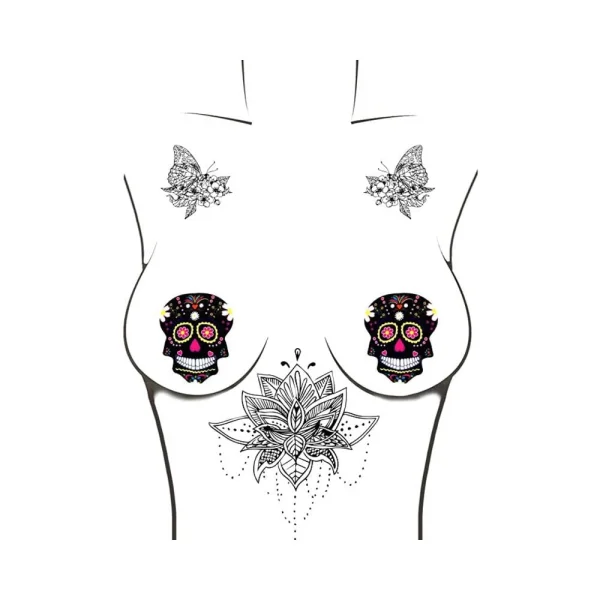 Neva Nude Pasty Sugar Skull — image 7 of 9