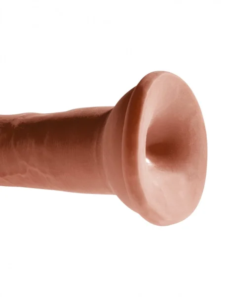 King Cock Plus 8" Triple Density Cock - Brown — image 6 of 6