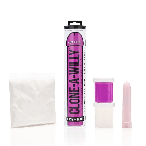 DIY 'Clone-a-Willy' Vibrator Mold Kit in Neon Purple