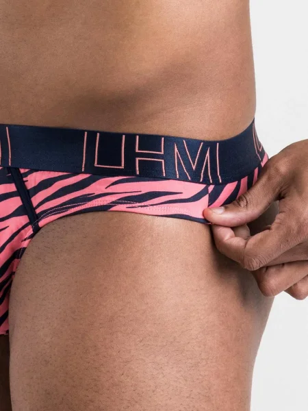 LHM Modal Coral Tiger Thong