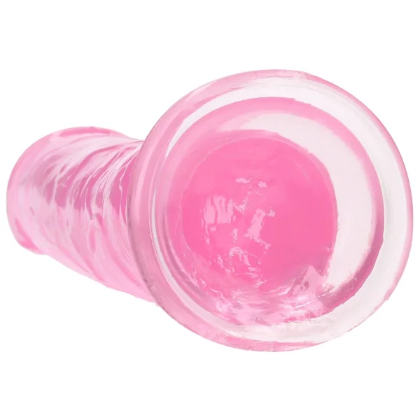 RealRock Crystal Clear Jelly 9 Inch Dildo
