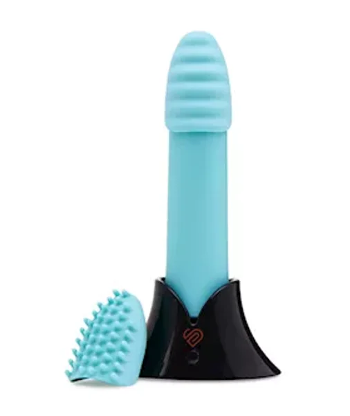 Nu Sensuelle Point Plus 20 Function Bullet  - Blue - 3.6 Inch — image 5 of 6