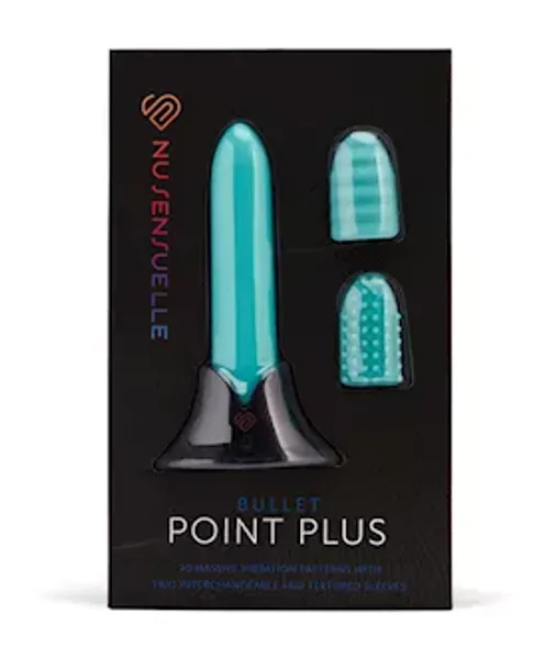 Nu Sensuelle Point Plus 20 Function Bullet  - Blue - 3.6 Inch — image 6 of 6