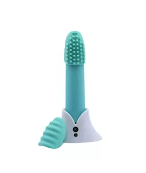 Nu Sensuelle Point Plus 20 Function Bullet  - Blue - 3.6 Inch — image 4 of 6