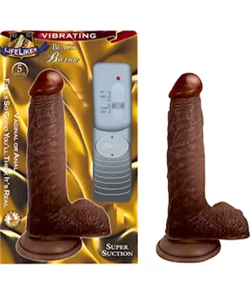 Lifelikes Vibrating Baron Dildo - 5 Inch — image 4 of 5