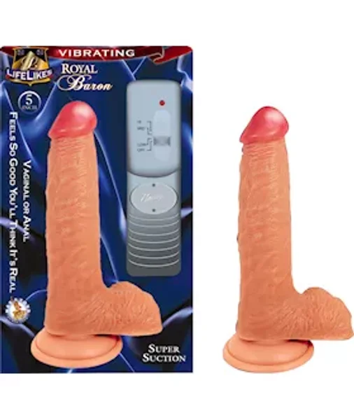 Lifelikes Vibrating Baron Dildo - 5 Inch — image 5 of 6