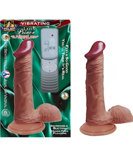Lifelikes Vibrating Prince Dildo - 6 Inch — image 4 of 4