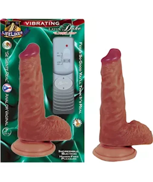 Lifelikes Vibrating Duke Dildo - 7 Inch — image 6 of 6