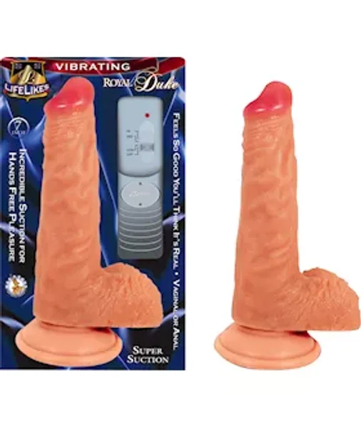 Lifelikes Vibrating Duke Dildo - 7 Inch — image 5 of 6