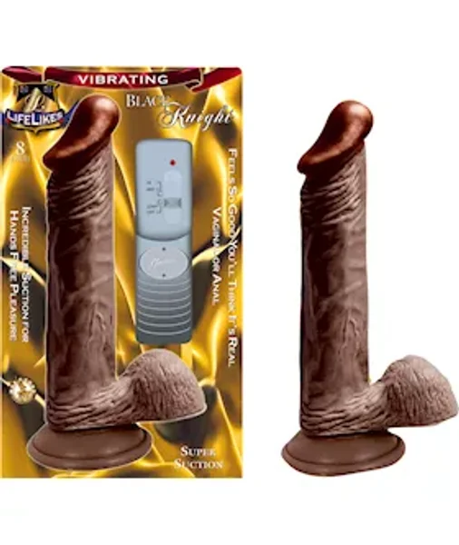 Lifelikes Vibrating Knight Dildo - 8 Inch — image 4 of 6