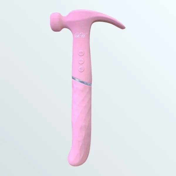 Love Hamma Curved Multi-Function Vibrator - Pink