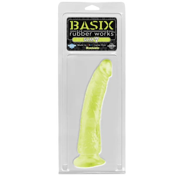 Basix Rubber Works - Slim 7" with Suction Cup