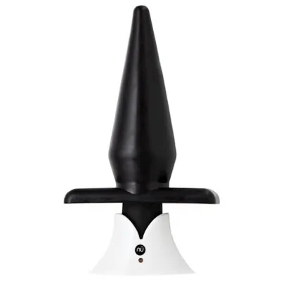 Nu Sensuelle Homme Butt Plug Black Black 3 8 Inch