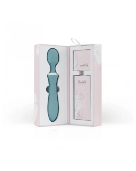 The Orchid Wand Vibrator - Aqua