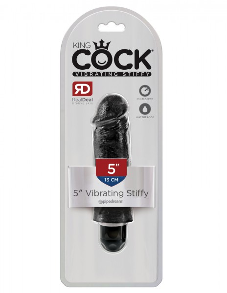 5" Vibrating Stiffy Cock