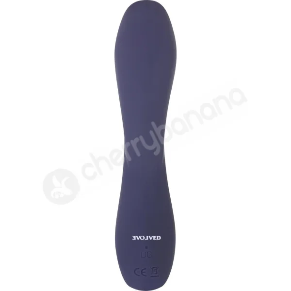Evolved Coming Strong Blue 7.5" Extremely Powerful Rechargeable Vibrator