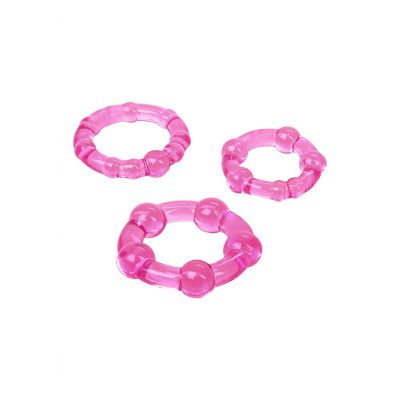 Island Rings 8482 Pink Silicone Cock Ring