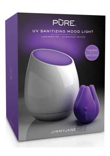 Pure UV Sanitizing Mood Light Love Pods Tre - Ultraviolet Edition