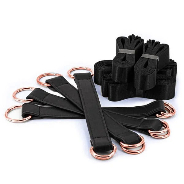 Bondage Couture Black Tie Bed Restraints