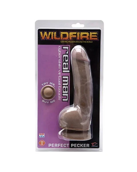 Wildfire Real Man Cyberskin Perfect Pecker, Dark