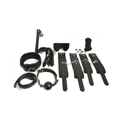 Ple sur 12 piece Everything Bondage Kit Black