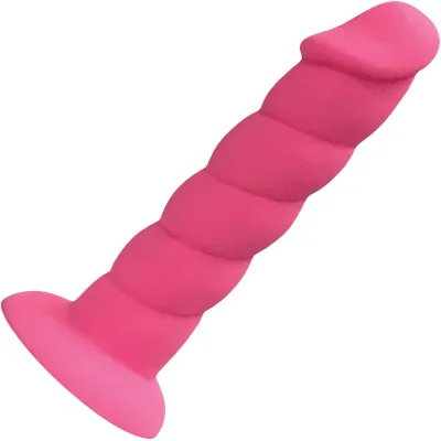 Suga Daddy 9 5 Silicone Suction Cup Dildo By Rock Candy Pink