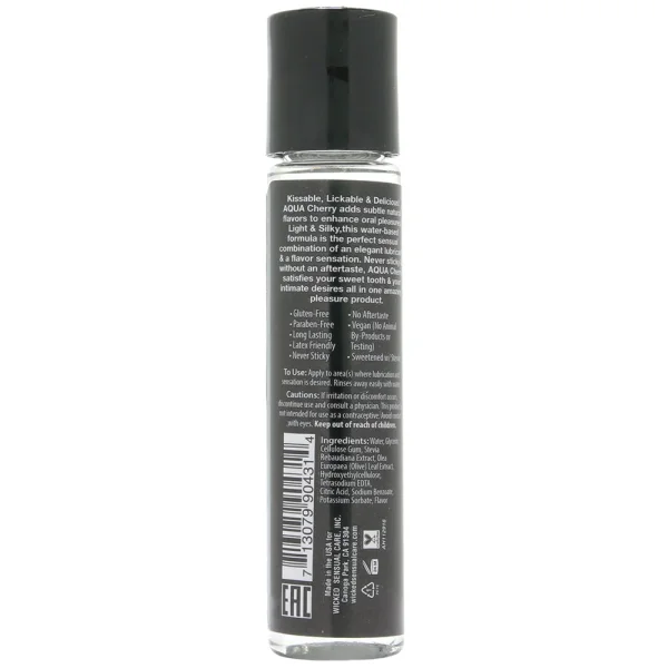 Wicked Aqua Cherry Flavored Lubricant