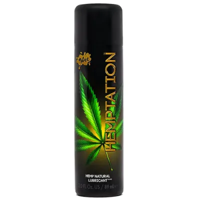 WET Hemptation Natural Water Based Lubricant