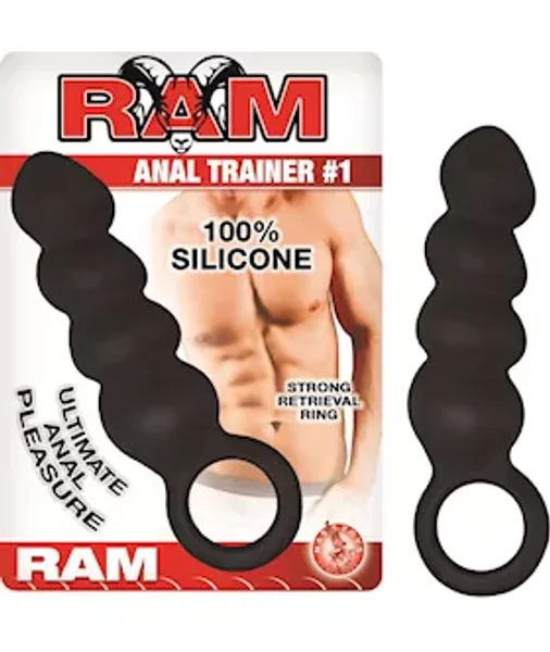 Nass Toys Ram Anal Trainer #1 - 5.5 Inch - Black - 5.5 Inch — image 2 of 2