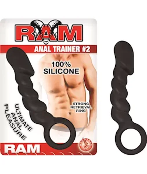 Nass Toys Ram Anal Trainer #2 - 5.5 Inch - Black - 5.5 Inch — image 2 of 2