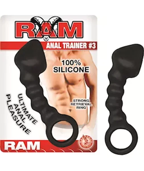 Nass Toys Ram Anal Trainer #3 - 5.5 Inch - Black - 5.5 Inch — image 2 of 2