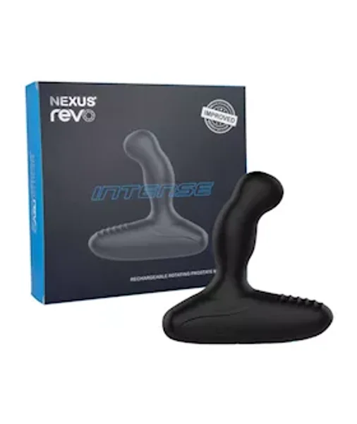 Revo Intense Waterproof Rotating Prostate Massager  - Black — image 8 of 8