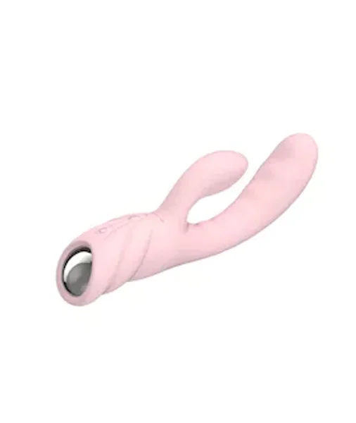 Pure X2 Rabbit Vibrator - Pink - 8.2 Inch — image 8 of 10