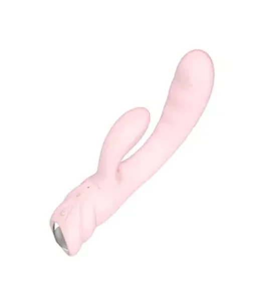 Pure X2 Rabbit Vibrator - Pink - 8.2 Inch — image 6 of 10