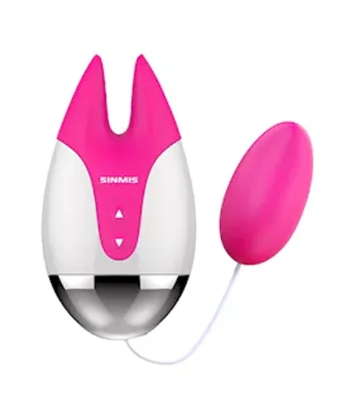 Fifi 2 Clitoral Vibrator With Vibrating Egg Attachment - Rose — image 9 of 9