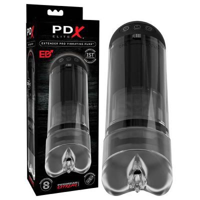 Pipedream Extreme Toyz Elite Extender Pro Vibrating Penis Pump