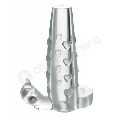 Fantasy X tensions Clear Deluxe Vibrating Penis Enhancer