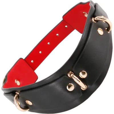 Fetish Fashion Lilith Collar By NS Novelties Black Gold