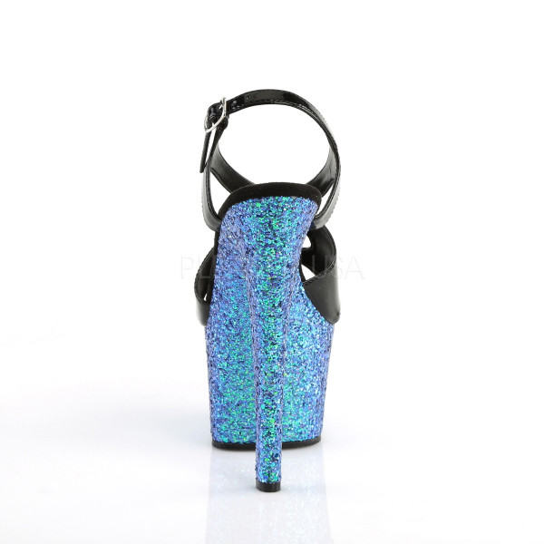 7 inches Heel, 2 3/4 inches PF Criss-Cross Sling Back Sandal — image 8 of 12