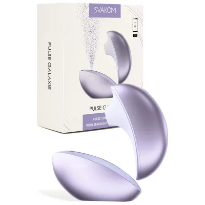 Svakom Pulse Galaxie 4 3 Air Pulse Clitoral Stimulator with App Control Star Projector Light
