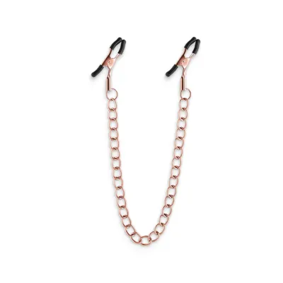Bound DC2 Alligator Style Nipple Clamps with Chain
