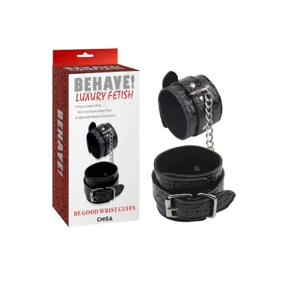 Be Good Wrist Cuffs Black