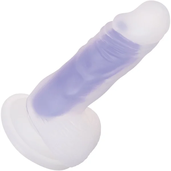 Evolved Luminous Mini Glow in the Dark Dildo, Dual-Density Silicone