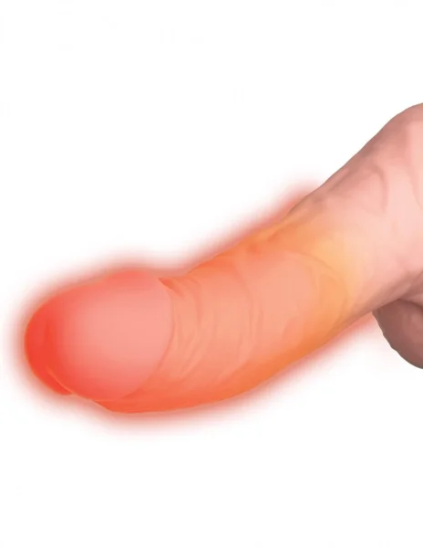 King Cock Plus 6.5" Thrusting Cock with Balls - Flesh — image 7 of 8
