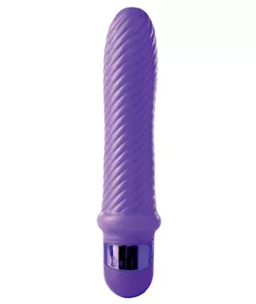 Classix Swirl Multispeed Massaging Pocket Rocket - Purple - 6.5 Inch — image 5 of 6